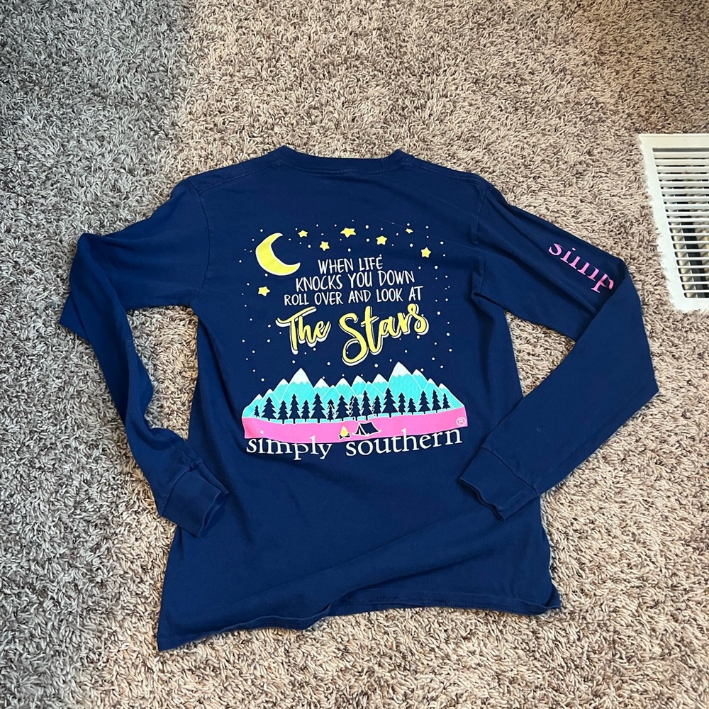 Simply Southern “When life knocks you down roll over and look at the stars”